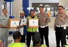 Jasa Raharja Sumbar dan Satlantas Polres Pessel Edukasi Keselamatan Berlalu Lintas bagi Pangkalan Ojek di Painan